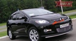 Декоративные элементы решетки радиатора Souz-96 (d16) Mazda CX-7  ER (2006-2010) дорестайлинг