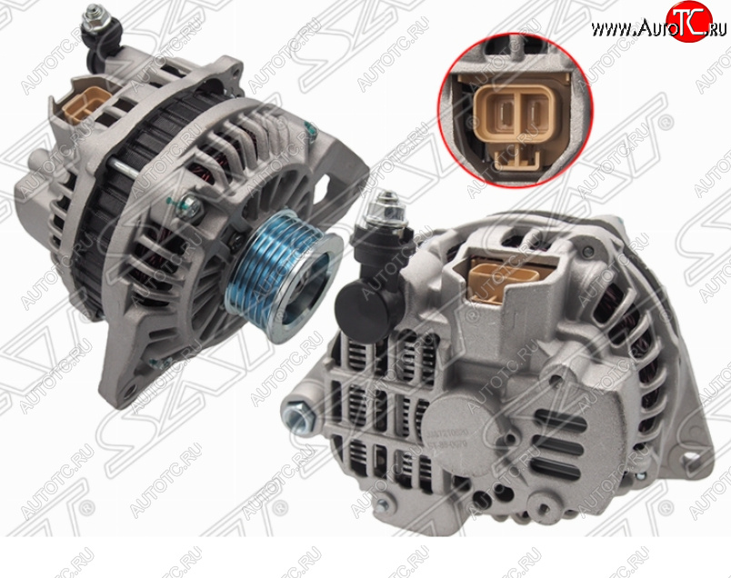 8 199 р. Генератор SAT (12V/90A / 1.3, 1.5, ZJ04ZYVE)  Mazda Demio  2 DY (2002-2007) дорестайлинг, рестайлинг  с доставкой в г. Пермь