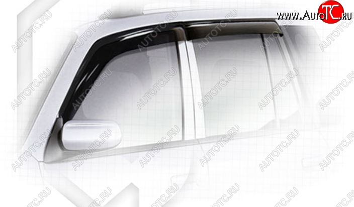 1 899 р. Дефлектора окон CA-Plastiс  Mazda Demio  1 DW (1996-2002) дорестайлинг, рестайлинг (Classic полупрозрачный, Без хром.молдинга)  с доставкой в г. Пермь