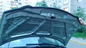 12 899 р. Капот стеклопластиковый Стандарт Mazda MPV LW дорестайлинг (1999-2002)  с доставкой в г. Пермь. Увеличить фотографию 4