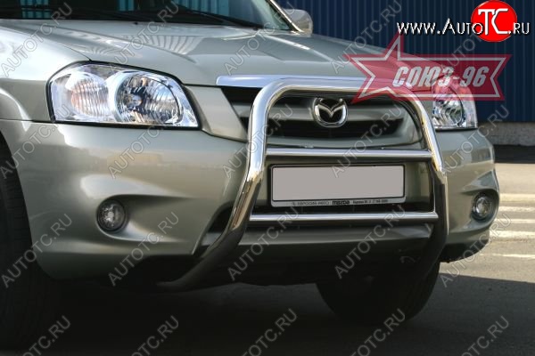 12 599 р. Защита порогов Souz-96 (d60) Mazda Tribute  рестайлинг (2008-2011)  с доставкой в г. Пермь