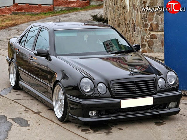 8 399 р. Передний бампер Wald Mercedes-Benz E-Class W210 дорестайлинг универсал (1996-1999)  с доставкой в г. Пермь