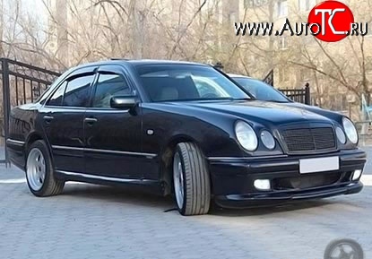 4 499 р. Пороги накладки Wald Mercedes-Benz E-Class W210 дорестайлинг седан (1996-1999)  с доставкой в г. Пермь