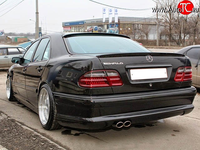8 399 р. Задний бампер (дорестайлинг) Wald Mercedes-Benz E-Class W210 дорестайлинг седан (1996-1999)  с доставкой в г. Пермь
