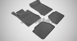 Износостойкие коврики в салон с рисунком Сетка SeiNtex Premium 4 шт. (резина) Mercedes-Benz E-Class  W210 (1996-2003) дорестайлинг седан, дорестайлинг универсал, универсал рестайлинг