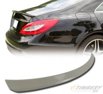 4 499 р. Спойлер багажника AMG Mercedes-Benz CLS class W218 (2011-2017) (Неокрашенный)  с доставкой в г. Пермь. Увеличить фотографию 3