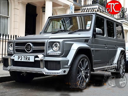 12 599 р. Накладка на передний бампер G63 BRABUS Mercedes-Benz G class W463 5 дв. дорестайлинг (1989-1994) (Неокрашенная)  с доставкой в г. Пермь