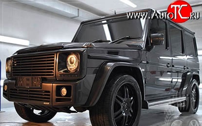 12 599 р. Решётка радиатора BRABUS G V12 Mercedes-Benz G class W463 5 дв. дорестайлинг (1989-1994) (Неокрашенная)  с доставкой в г. Пермь