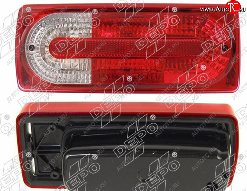 7 549 р. Правый фонарь задний DEPO Mercedes-Benz G class W463 5 дв. дорестайлинг (1989-1994)  с доставкой в г. Пермь
