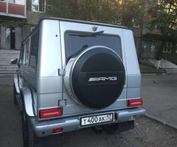 9 999 р. Колпак (крышка) запаски (R16-20) AMG KOLPAKA.NET Mercedes-Benz G class W463 5 дв. дорестайлинг (1989-1994) (наклейка AMG черная)  с доставкой в г. Пермь. Увеличить фотографию 3