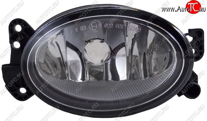 1 779 р. Правая противотуманная фара SAT Mercedes-Benz C-Class W204 дорестайлинг седан (2007-2011)  с доставкой в г. Пермь