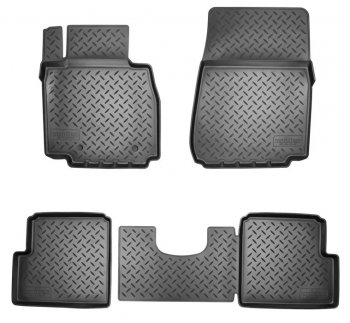 Комплект ковриков в салон Norplast Unidec Mercedes-Benz G class  W463 (1989-1994) 5 дв. дорестайлинг (Цвет: черный)
