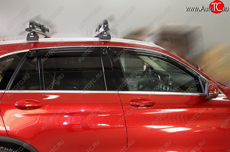 4 499 р. Дефлектора окон SIM  Mercedes-Benz GLC class  X253 (2015-2025)  с доставкой в г. Пермь