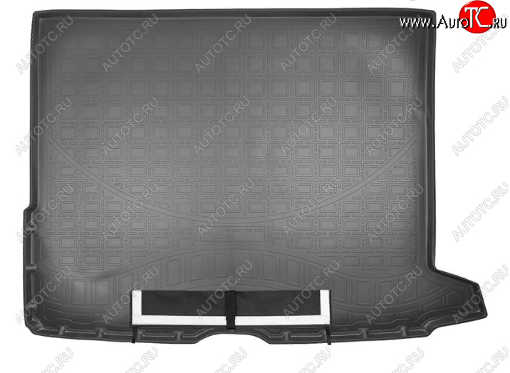 3 599 р. Коврик багажника Norplast Unidec  Mercedes-Benz GLC class  X253 (2015-2025) (Черный, с погрузочным ковриком (фартуком))  с доставкой в г. Пермь
