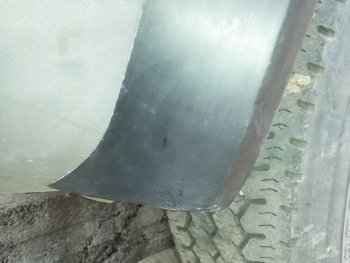 7 149 р. Накладки на колёсные арки CT Mercedes-Benz Sprinter W901 (1995-2000) (Неокрашенные)  с доставкой в г. Пермь. Увеличить фотографию 2