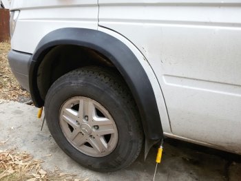 7 149 р. Накладки на колёсные арки CT Mercedes-Benz Sprinter W901 (1995-2000) (Неокрашенные)  с доставкой в г. Пермь. Увеличить фотографию 3
