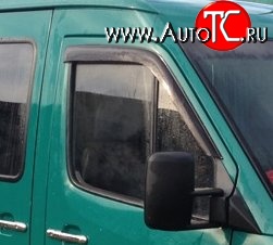 999 р. Комплект дефлекторов окон (ветровиков) 2 шт. Russtal Mercedes-Benz Sprinter W905 рестайлинг (2000-2006)  с доставкой в г. Пермь
