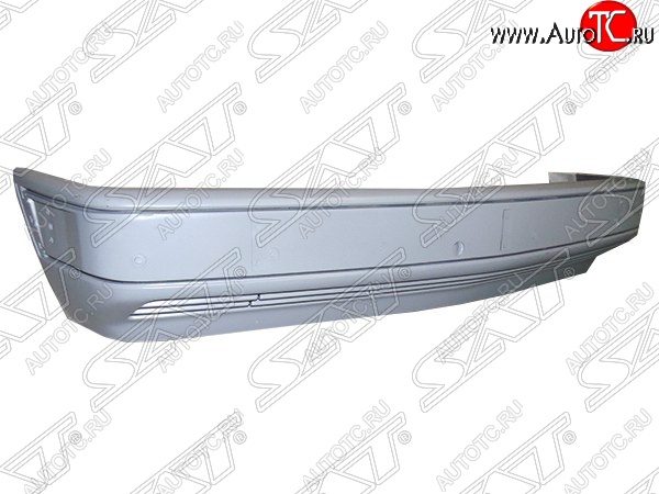12 799 р. Передний бампер SAT (под кондиционер и молдинг, пр-во Тайвань) Mercedes-Benz E-Class W124 седан дорестайлинг (1984-1993) (Неокрашенный)  с доставкой в г. Пермь