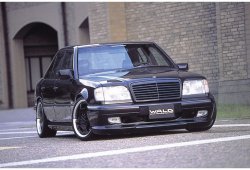 10 599 р. Передний бампер WALD Mercedes-Benz E-Class W124 седан дорестайлинг (1984-1993) (Неокрашенный)  с доставкой в г. Пермь. Увеличить фотографию 3