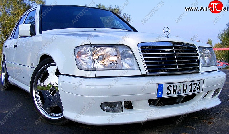 10 599 р. Передний бампер WALD Mercedes-Benz E-Class W124 седан дорестайлинг (1984-1993) (Неокрашенный)  с доставкой в г. Пермь