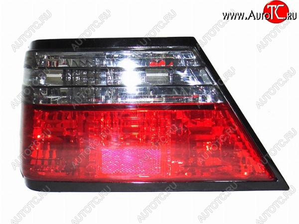 2 359 р. Левый задний фонарь SAT (93-95, черный хрусталь) Mercedes-Benz E-Class W124 седан дорестайлинг (1984-1993)  с доставкой в г. Пермь