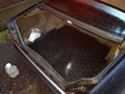 1 479 р. Коврик в багажник Aileron  Mercedes-Benz E-Class  W124 (1984-1993) седан дорестайлинг  с доставкой в г. Пермь. Увеличить фотографию 3