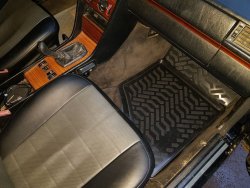 1 689 р. Коврики в салон Aileron 3D  Mercedes-Benz E-Class ( W124,  S124) (1984-1996) седан дорестайлинг, универсал рестайлинг  с доставкой в г. Пермь. Увеличить фотографию 3