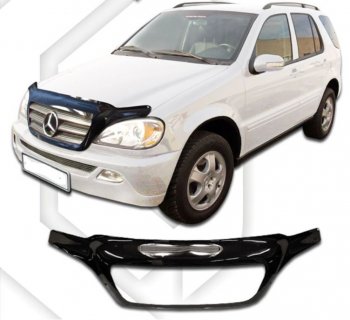 Дефлектор капота CA-Plastic Mercedes-Benz ML class  W163 (1997-2001) дорестайлинг