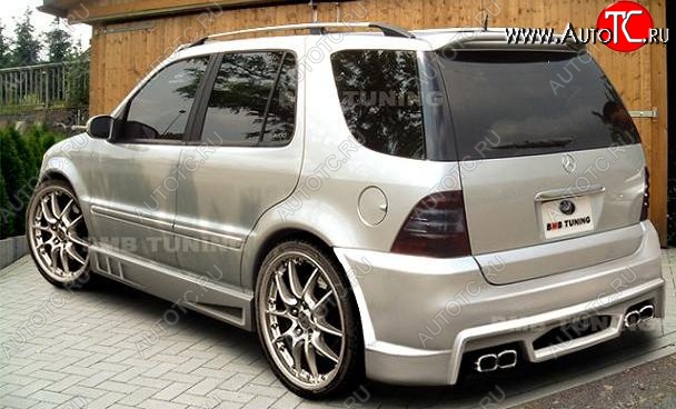 19 999 р. Пороги накладки Imsher Mercedes-Benz ML class W163 дорестайлинг (1997-2001)  с доставкой в г. Пермь