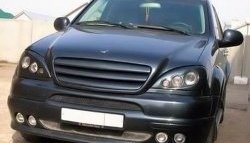 6 549 р. Решётка радиатора (дорестайлинг) Brabus Mercedes-Benz ML class W163 дорестайлинг (1997-2001) (Неокрашенная)  с доставкой в г. Пермь. Увеличить фотографию 4