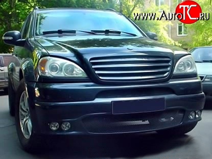 7 349 р. Решётка радиатора Carlsson Mercedes-Benz ML class W163 дорестайлинг (1997-2001) (Неокрашенная)  с доставкой в г. Пермь