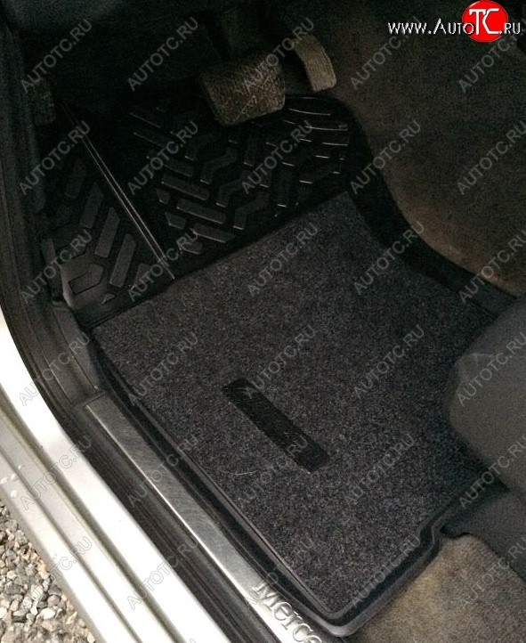 3 399 р. Коврики салона Aileron (3D, SOFT)  Mercedes-Benz ML class  W163 (1997-2001) дорестайлинг  с доставкой в г. Пермь