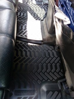1 839 р. Коврики в салон Aileron 3D  Mercedes-Benz ML class  W163 (1997-2001) дорестайлинг  с доставкой в г. Пермь. Увеличить фотографию 3