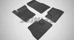 Износостойкие коврики в салон с рисунком Сетка SeiNtex Premium 4 шт. (резина) Mercedes-Benz ML class  W163 (1997-2001) дорестайлинг