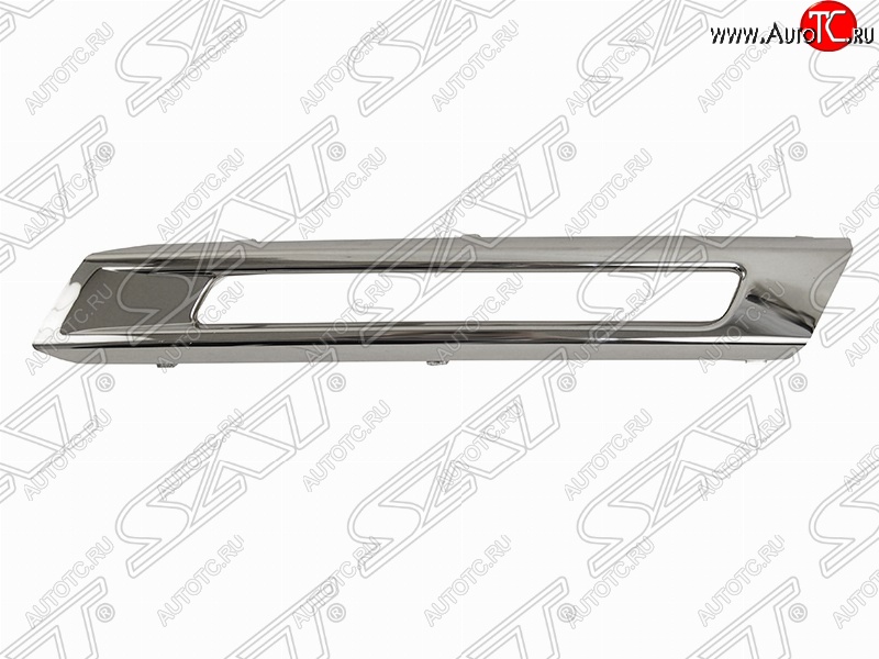 4 599 р. Правая рамка ДХО SAT (хром) Mercedes-Benz ML class W166 (2011-2015)  с доставкой в г. Пермь