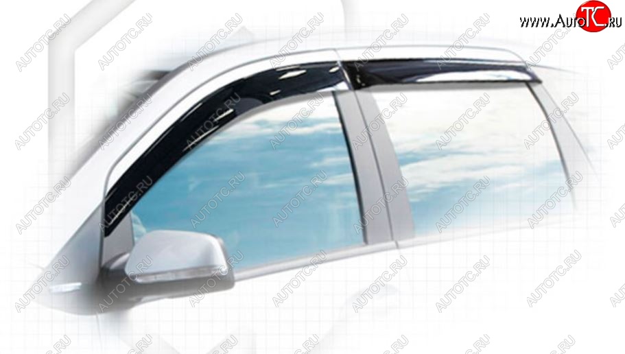 1 999 р. Дефлектора окон CA-Plastiс  Mercedes-Benz A class  W169 (2005-2008) дорестайлинг, хэтчбэк 5 дв. (Classic полупрозрачный)  с доставкой в г. Пермь