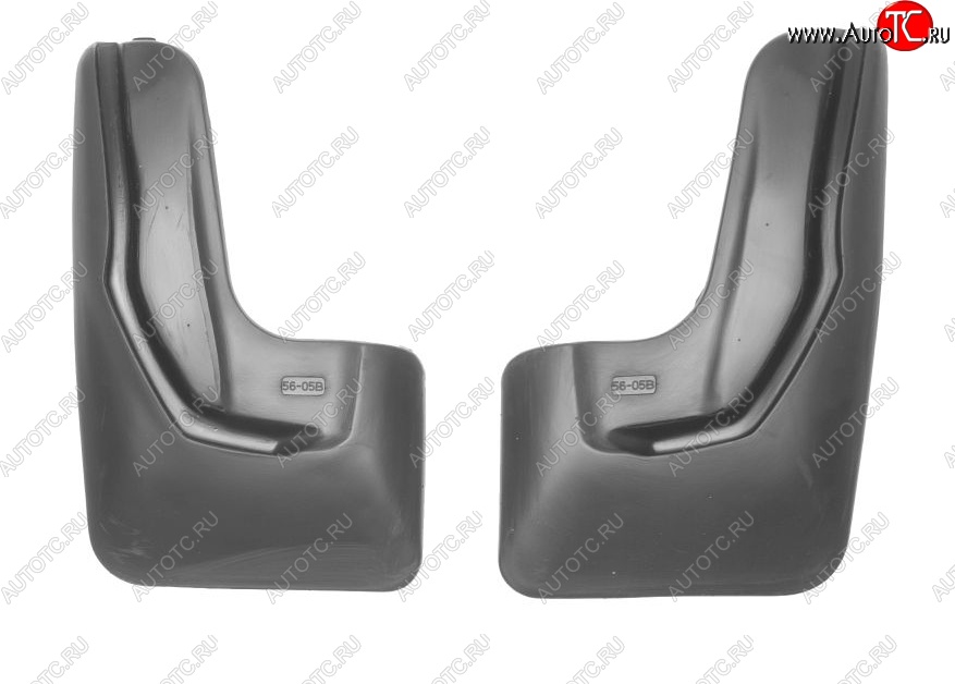 1 769 р. Брызговики задние Norplast  Mercedes-Benz A class  W176 (2012-2015) дорестайлинг, хэтчбэк 5 дв.  с доставкой в г. Пермь