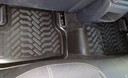 1 749 р. Коврики в салон Aileron 4 шт. (полиуретан) Mercedes-Benz A class W176 дорестайлинг, хэтчбэк 5 дв. (2012-2015)  с доставкой в г. Пермь. Увеличить фотографию 3
