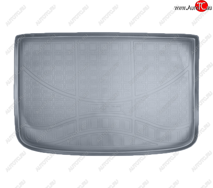 2 199 р. Коврик багажника Norplast Unidec  Mercedes-Benz A class  W176 (2012-2015) дорестайлинг, хэтчбэк 5 дв. (Цвет: серый)  с доставкой в г. Пермь
