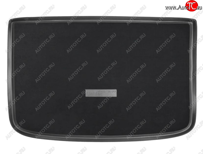 3 099 р. Комбинированый коврик багажника Unidec  Mercedes-Benz A class  W176 (2012-2015) дорестайлинг, хэтчбэк 5 дв. (Черный)  с доставкой в г. Пермь