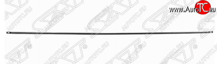 1 459 р. Молдинг заднего бампера SAT (хром) Mercedes-Benz C-Class W204 дорестайлинг седан (2007-2011)  с доставкой в г. Пермь