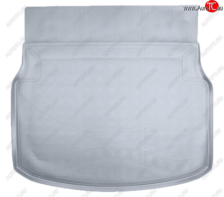 2 399 р. Коврик багажника Norplast Unidec  Mercedes-Benz C-Class  W204 (2007-2015) дорестайлинг седан, рестайлинг седан (Цвет: серый)  с доставкой в г. Пермь