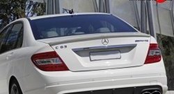 2 269 р. Лип спойлер M-VRS Mercedes-Benz C-Class W204 дорестайлинг седан (2007-2011) (Неокрашенный)  с доставкой в г. Пермь. Увеличить фотографию 2