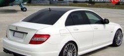 2 269 р. Лип спойлер M-VRS Mercedes-Benz C-Class W204 дорестайлинг седан (2007-2011) (Неокрашенный)  с доставкой в г. Пермь. Увеличить фотографию 3