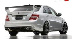 18 449 р. Задний бампер WALD Mercedes-Benz C-Class W204 дорестайлинг седан (2007-2011) (Неокрашенный)  с доставкой в г. Пермь. Увеличить фотографию 2