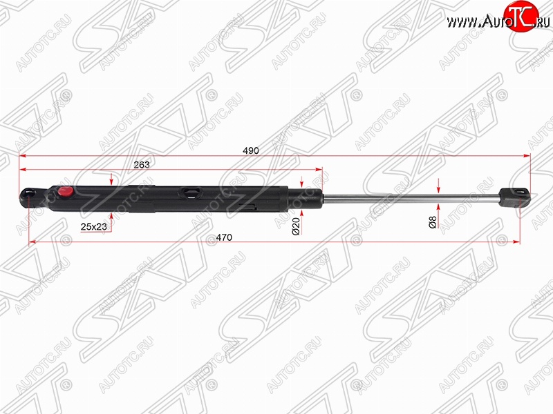 3 499 р. Упор багажника SAT  Mercedes-Benz C-Class  W205 - E-Class ( W213,  S213)  с доставкой в г. Пермь