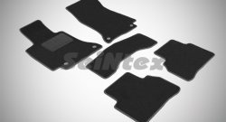 Износостойкие коврики в салон SeiNtex Premium LUX 4 шт. (ворсовые) Mercedes-Benz C-Class ( С205,  S205,  W205) (2014-2025) дорестайлинг купе, дорестайлинг универсал, дорестайлинг седан, рестайлинг седан