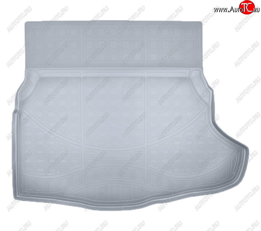 2 399 р. Коврик багажника Norplast Unidec  Mercedes-Benz C-Class  W205 (2015-2025) дорестайлинг седан, рестайлинг седан (Цвет: серый)  с доставкой в г. Пермь