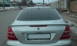 5 599 р. Лип спойлер CT Mercedes-Benz E-Class W211 дорестайлинг седан (2002-2006) (Неокрашенный)  с доставкой в г. Пермь. Увеличить фотографию 2