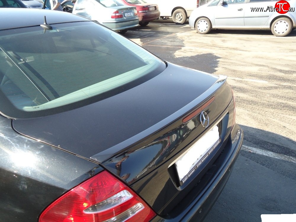 7 999 р. Лип спойлер Elegance Mercedes-Benz E-Class W211 дорестайлинг седан (2002-2006)  с доставкой в г. Пермь